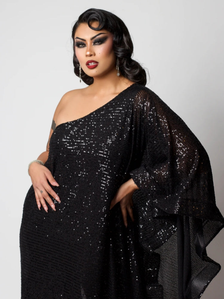 Sequin Caftan Jumpsuit