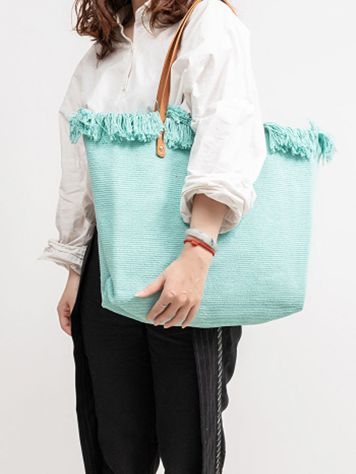 Canvas Tote Shoulder Bag