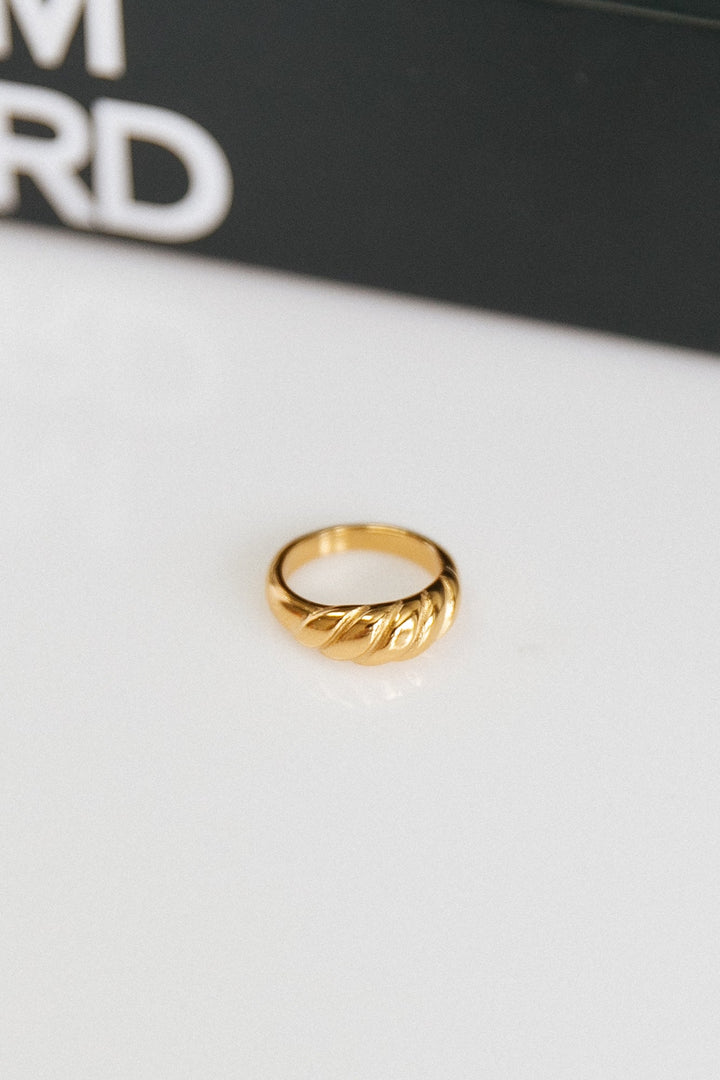 Nejchutnější tajný prsten pozlacený 18K zlatem