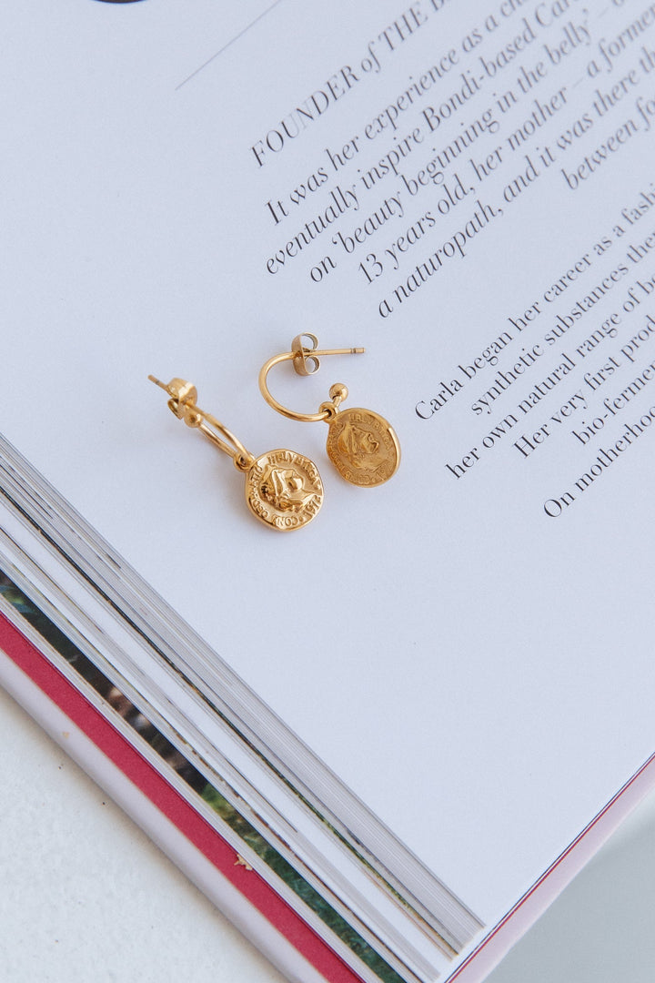 Επιχρυσωμένα σκουλαρίκια Regality χρυσό 18 καρατίων