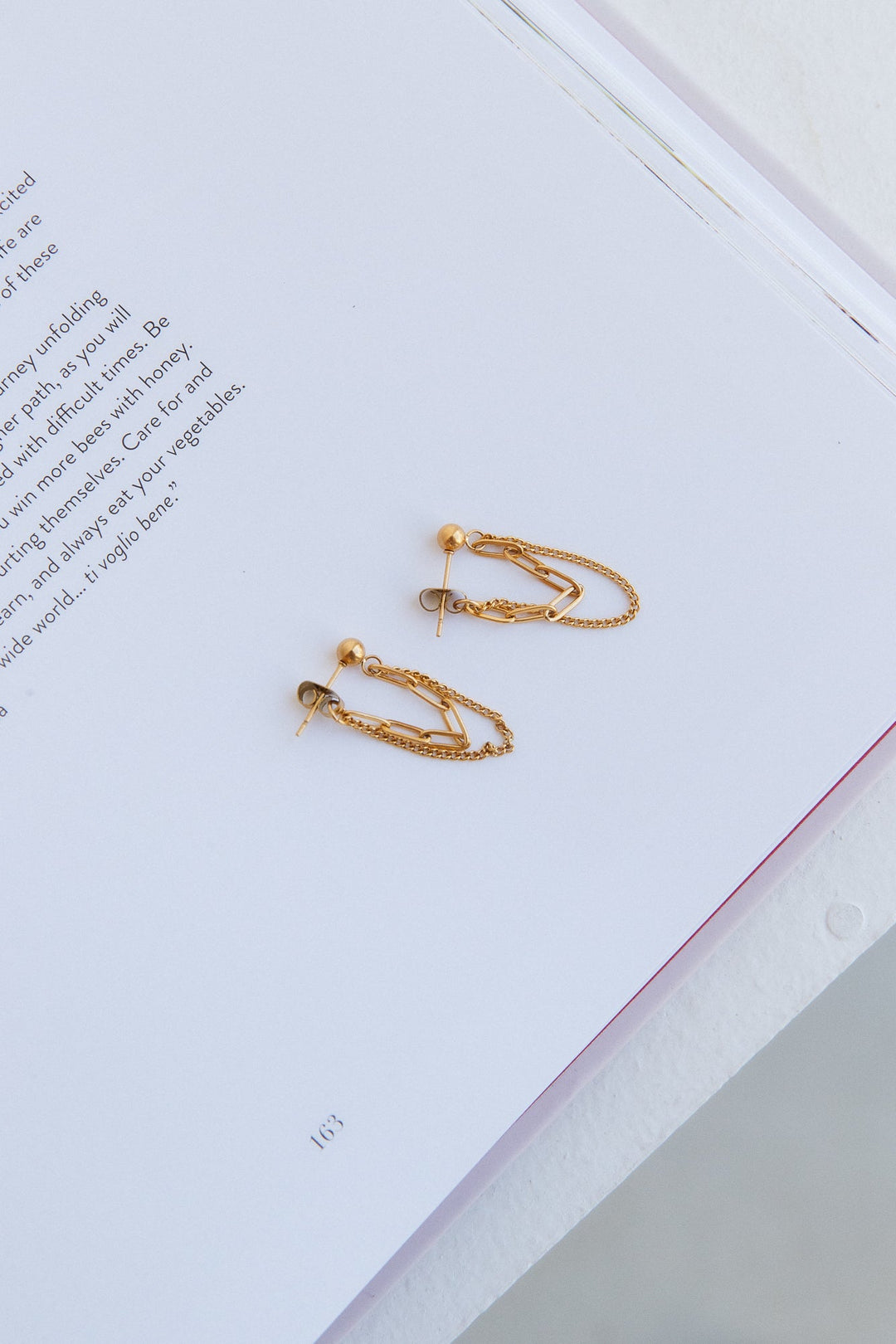 18K Gold Plated Tiffanys Secrets Earrings Gold