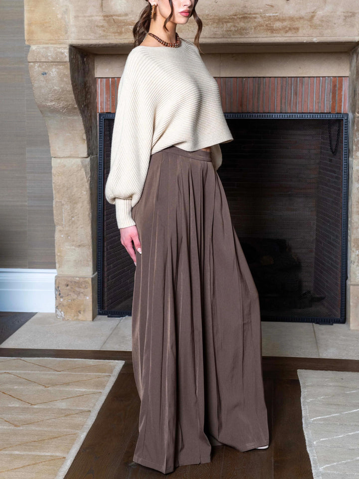 Chic Airy Vibe Wide Leg Pants Set