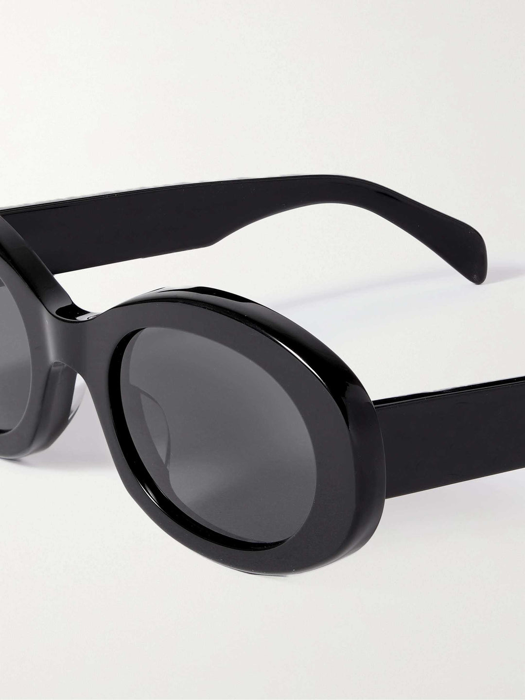 Oval Acetate Sunglasses