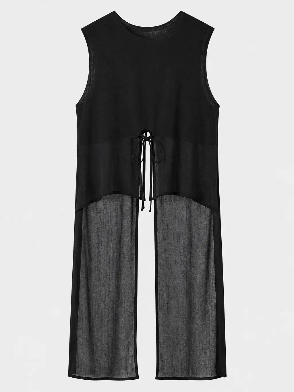 Set de pantaloni cu straturi transparente