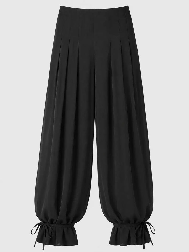 Set de pantaloni cu straturi transparente