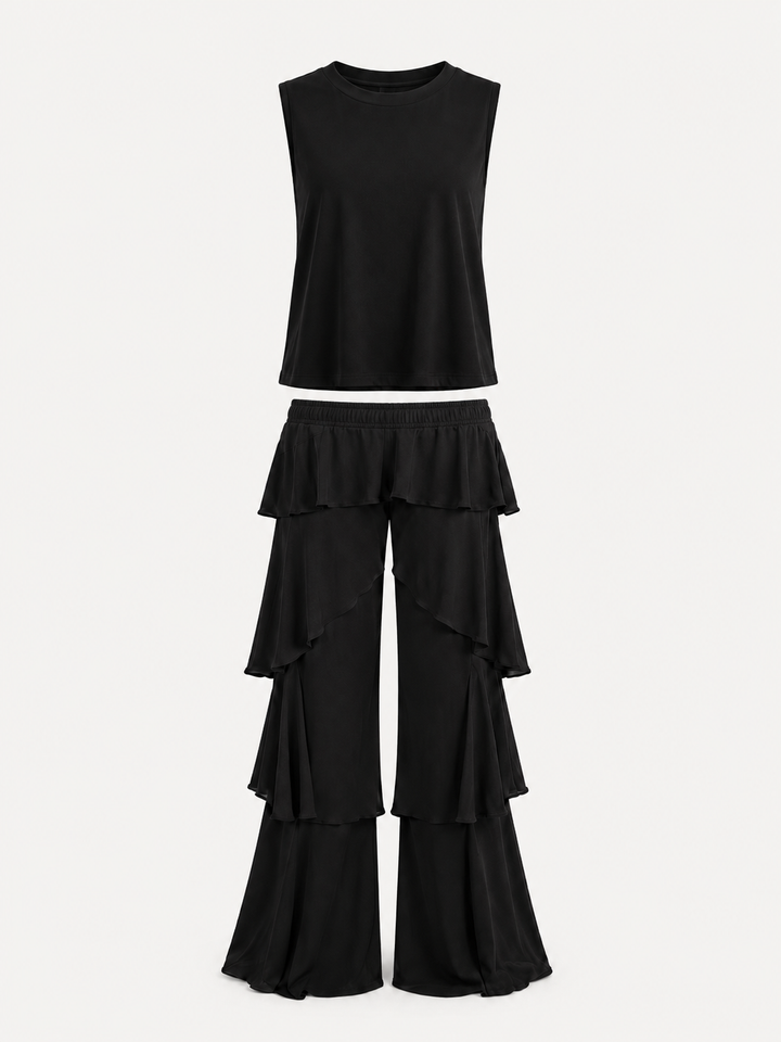 Σετ δύο τεμαχίων Midnight Ruffle