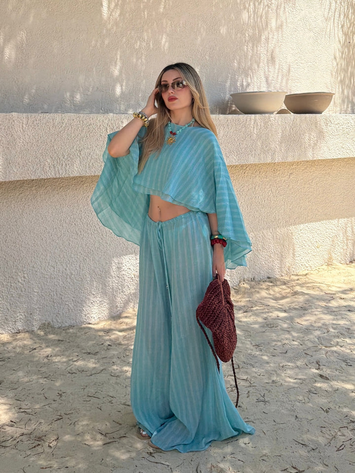 Breezy Cape Pant Set