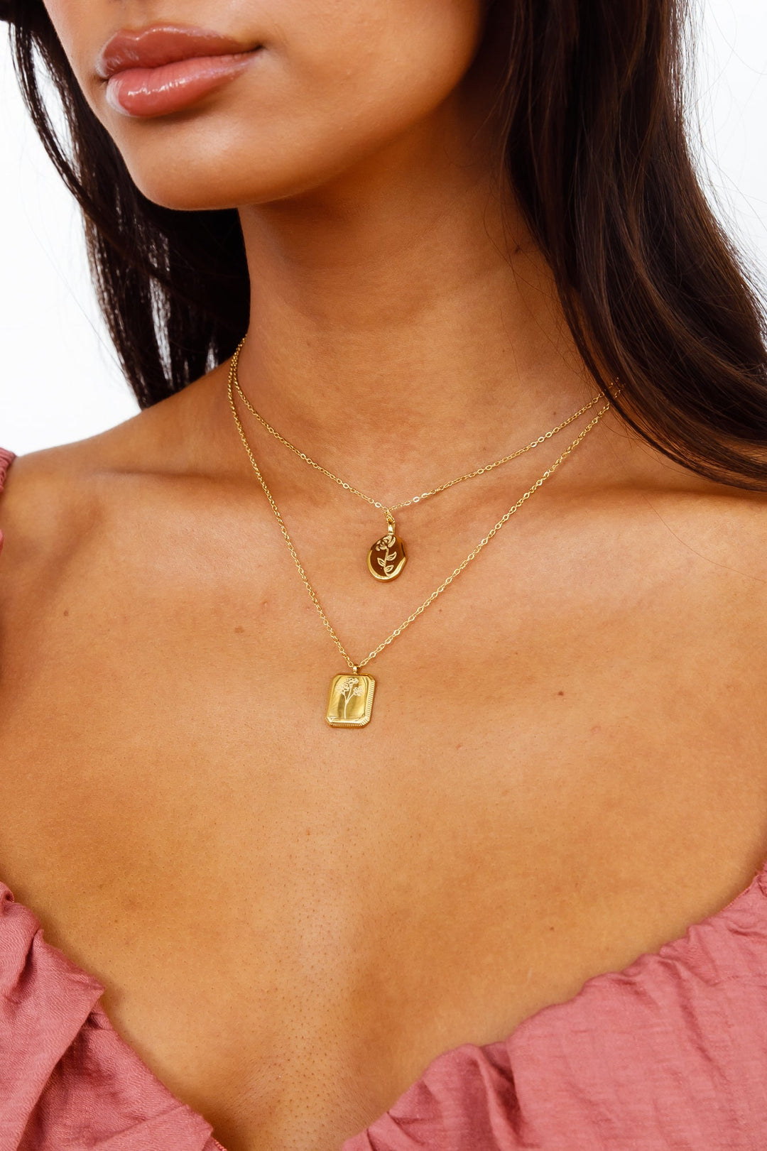 18K Gold Plated Cute Thorns Necklace
