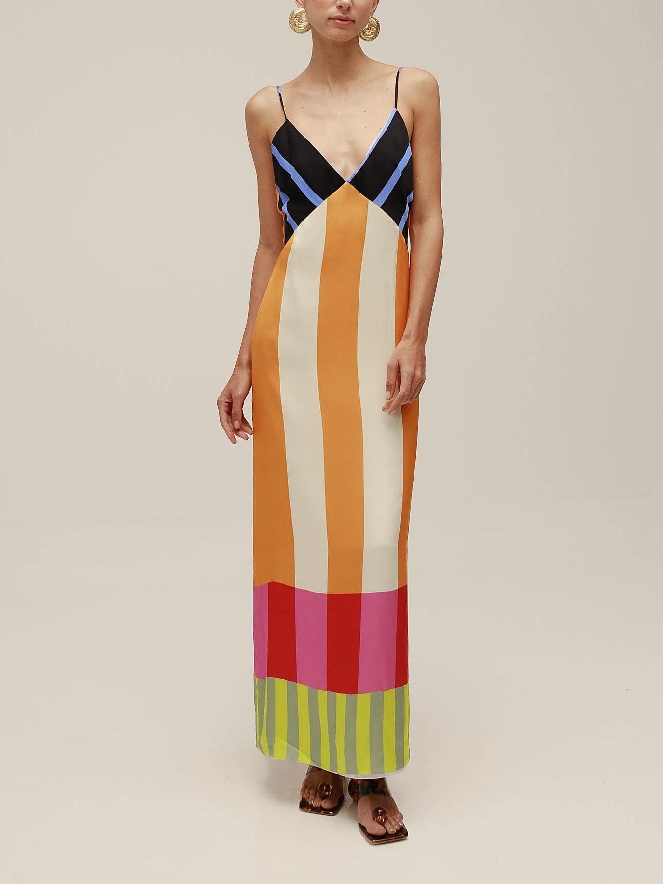 Bengal Multi Paloma Maxi Elbise