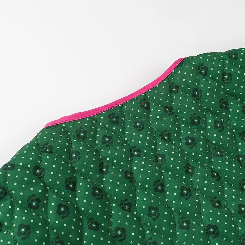 Kurtka Green Life Pink Bow