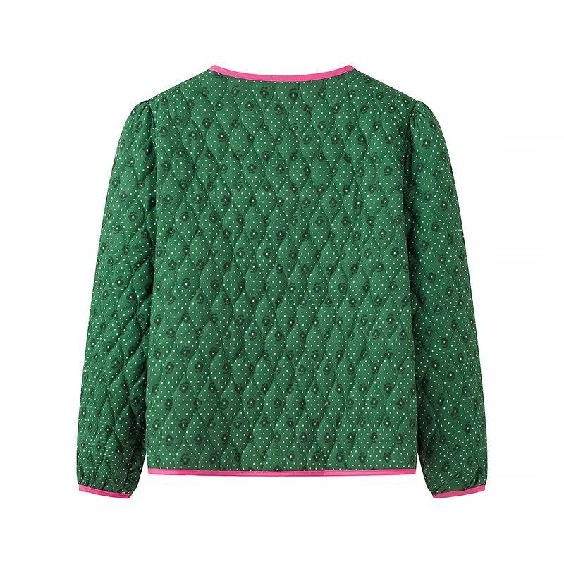 Kurtka Green Life Pink Bow