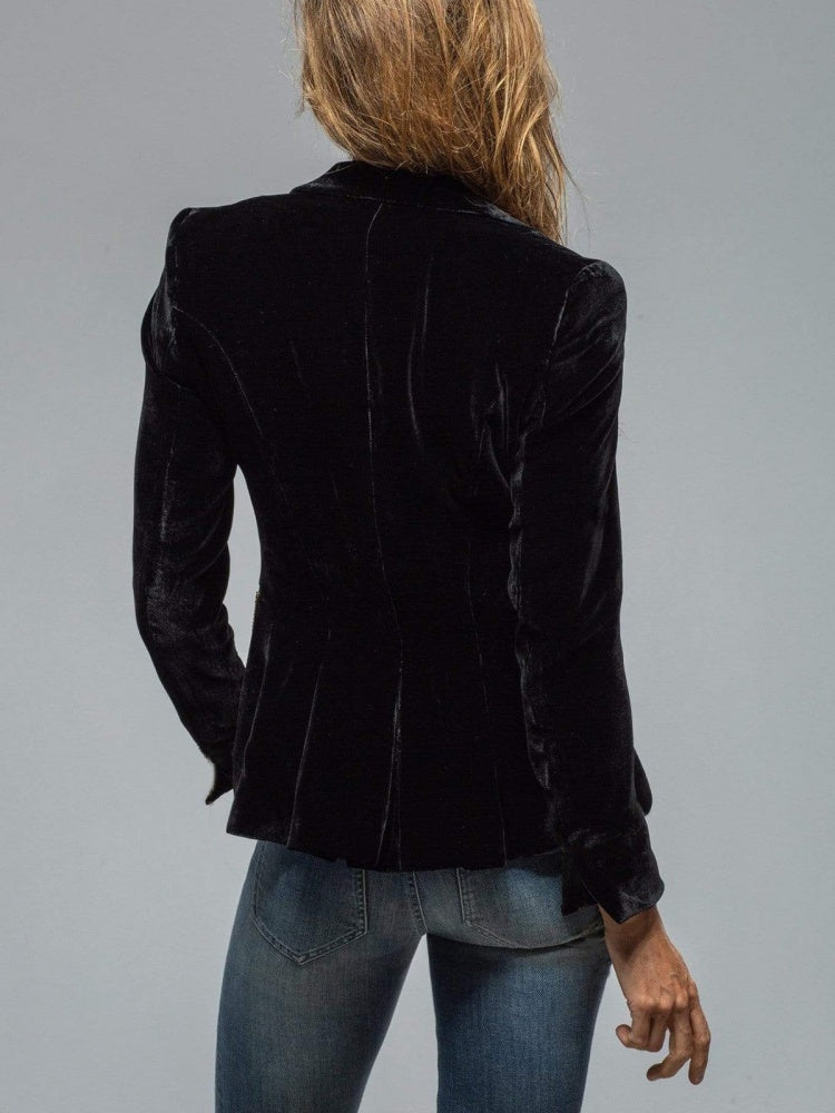 Blazer de terciopelo