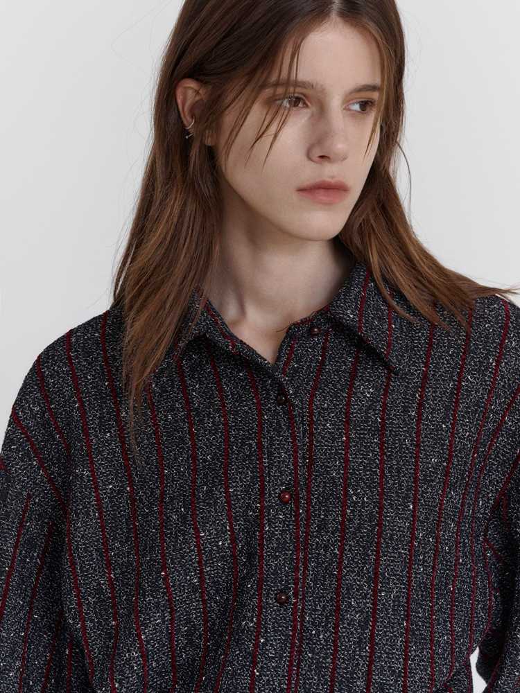 Gintong Striped Casual Shirt
