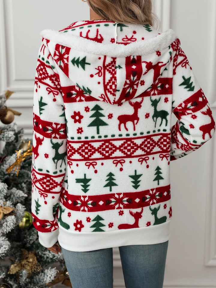 Festlig julecardigan