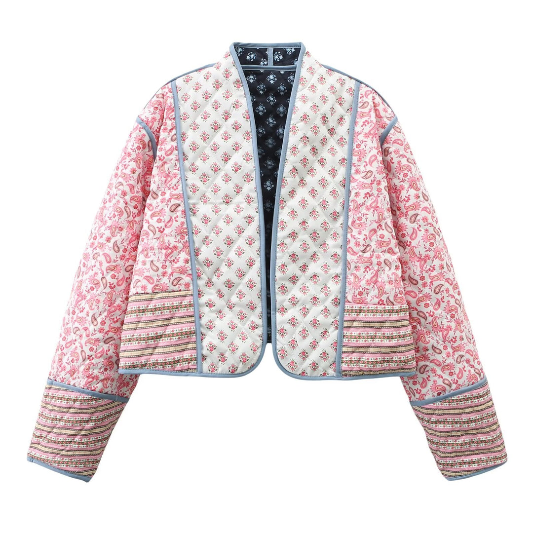 Wendbare Jacke mit Print