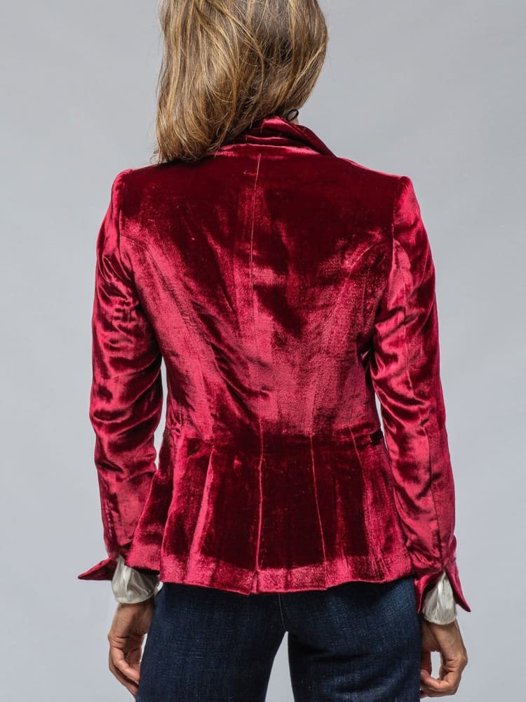 Blazer de terciopelo