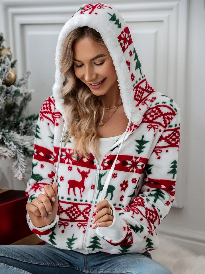 Festlig julecardigan