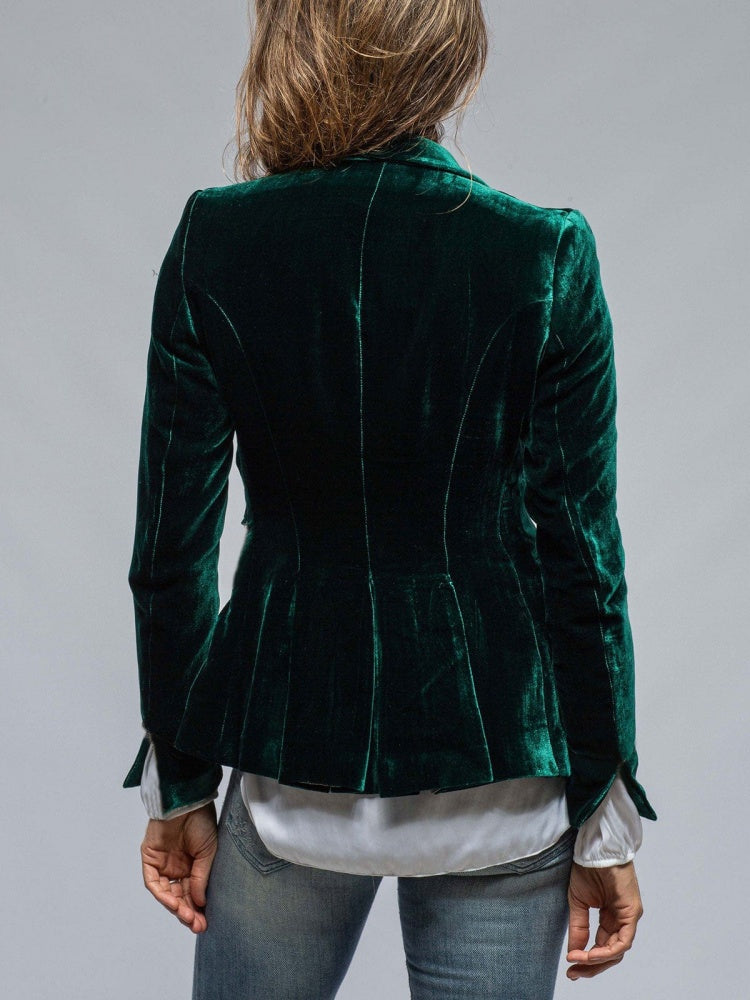 Blazer de terciopelo