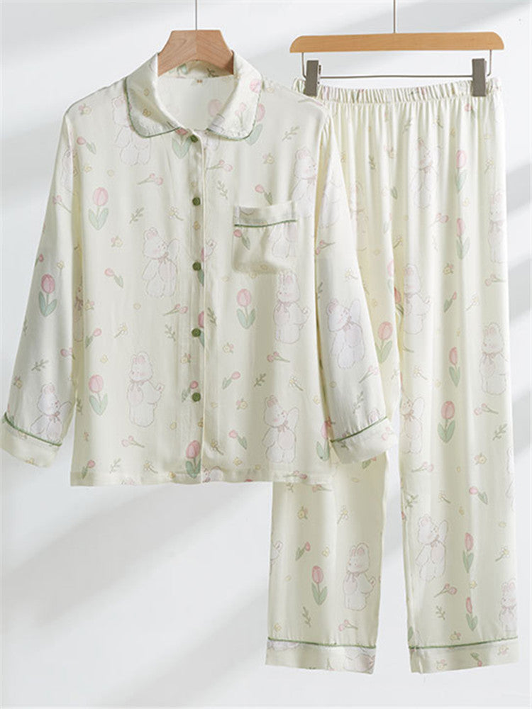Çift Katmanlı Bambu Elyaflı Pijama