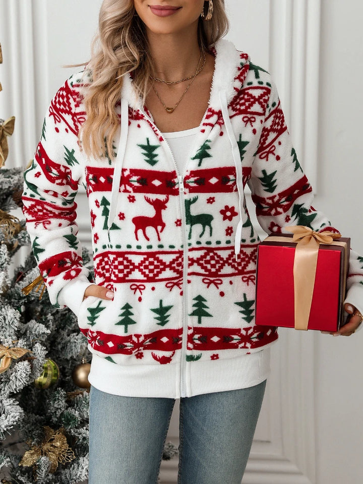 Festlig julecardigan