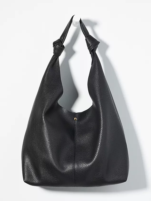 Sac à épaule en cuir souple rétro