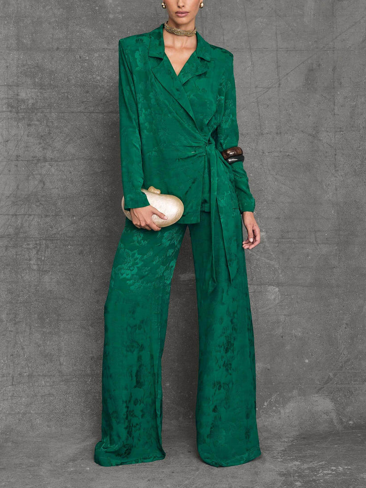 Brighton Green Trousers Set