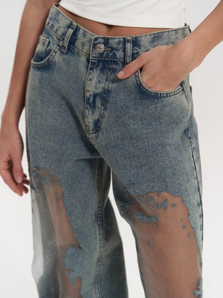 Trixie Jeans Azul Transparente