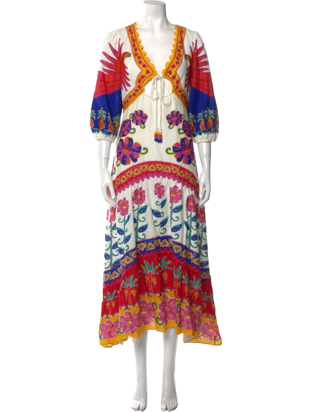 Vivid Garden Maxi Dress