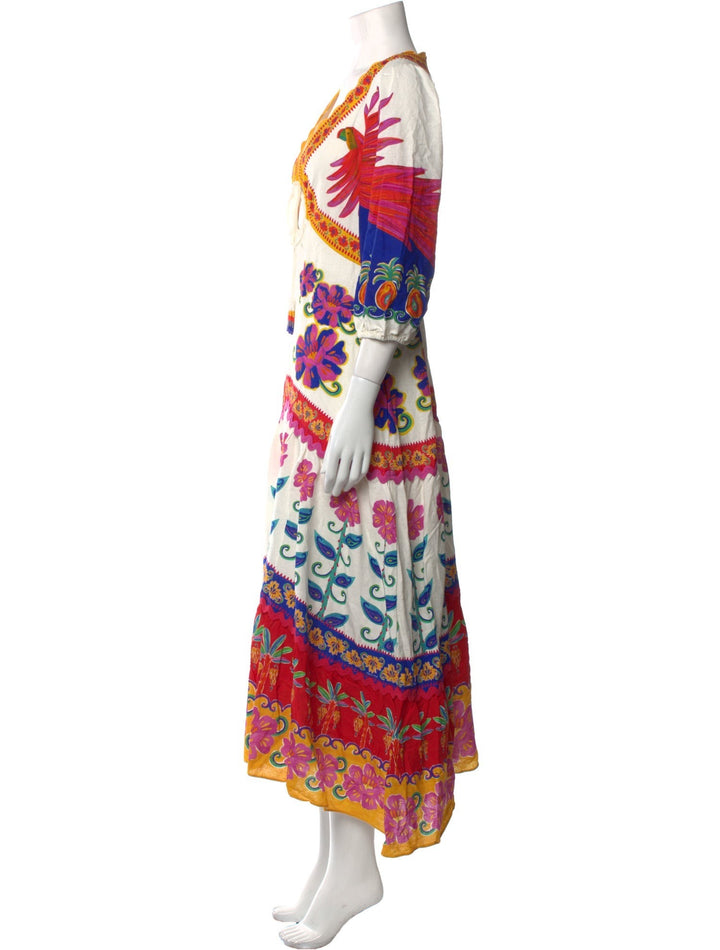 Vivid Garden Maxi Dress