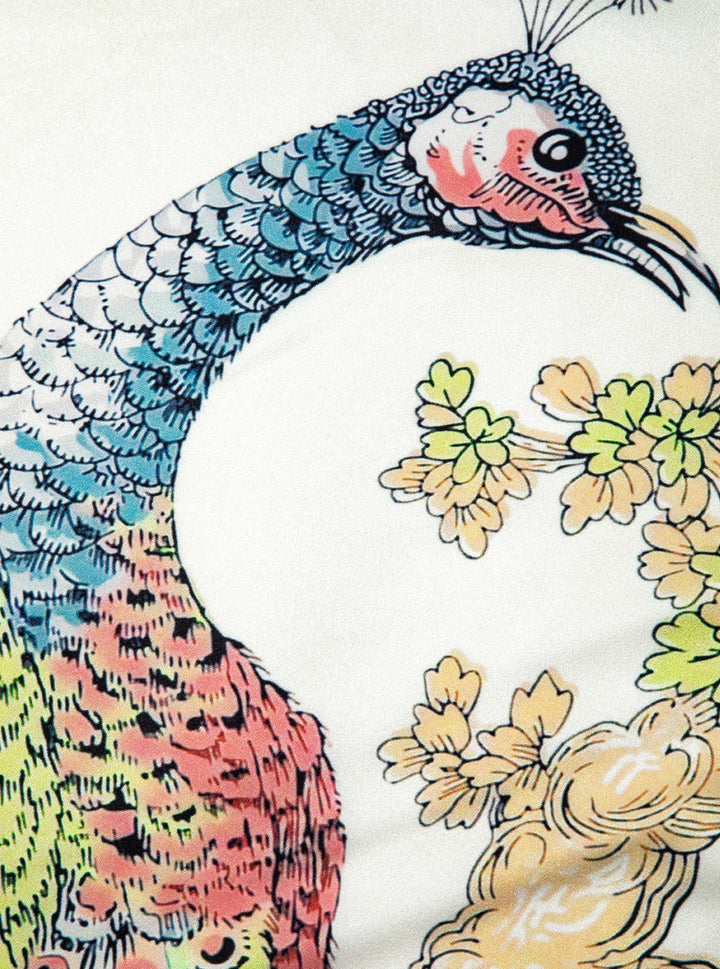 Acoperire cu imprimeu Peacock