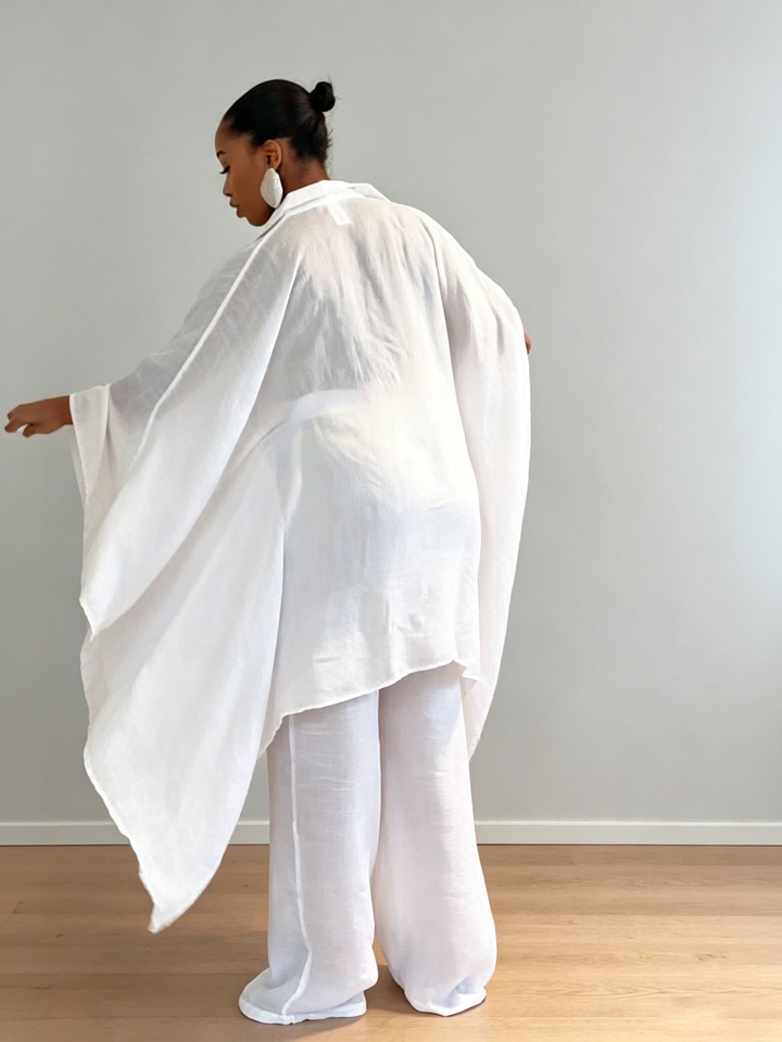 Komplet oversize: tunika i spodnie