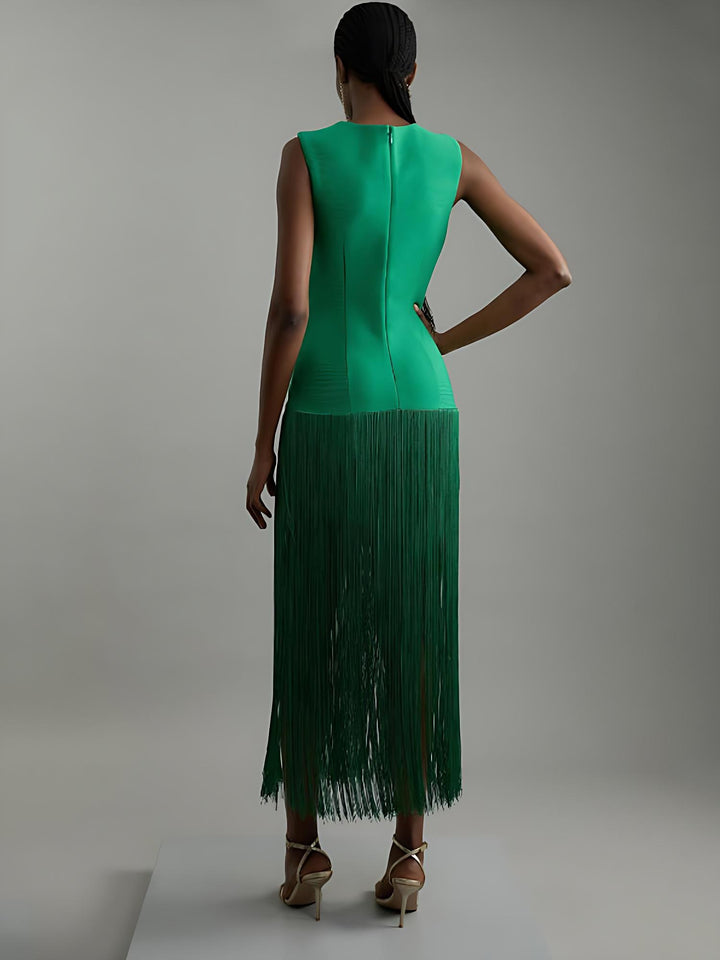 Midikjole over kneet Kopilink (Kopi)