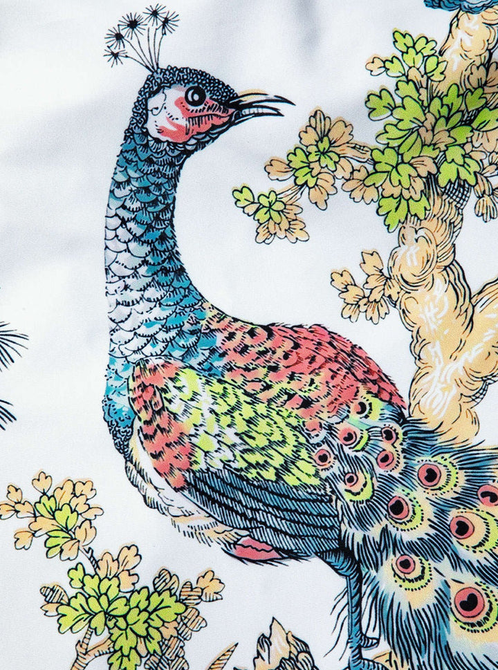 Costum de baie dintr-o singură piesă cu imprimeu peacock