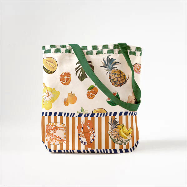 Τσάντα Exotic Fruit World τυπωμένη πάνινη τσάντα