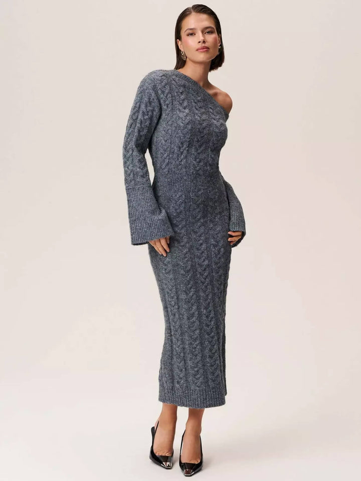 Aaron Knitted Midi Dress