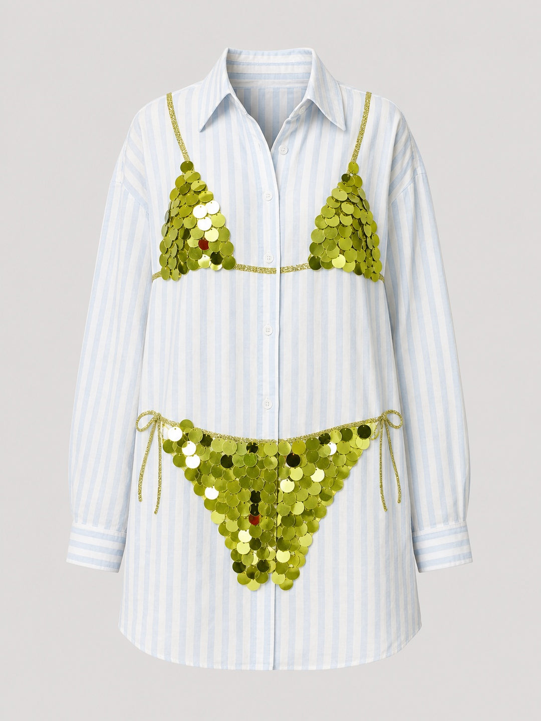 The Striped Tunic Sequin