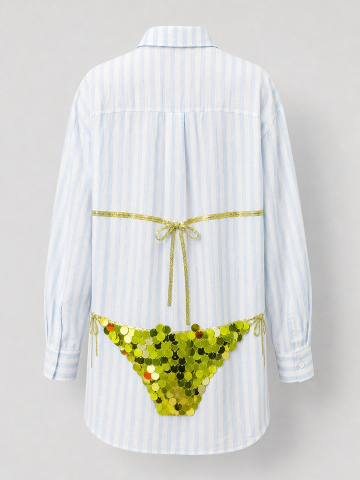 The Striped Tunic Sequin
