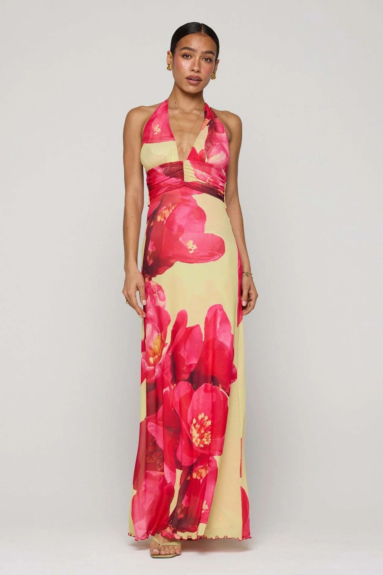 Camoni Polka Dot Diary Maxi Dress – Boiilife