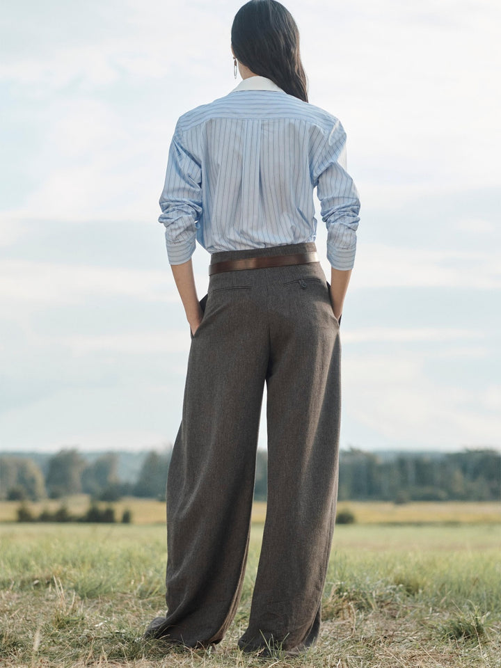 Casual Loose Pleated Pants