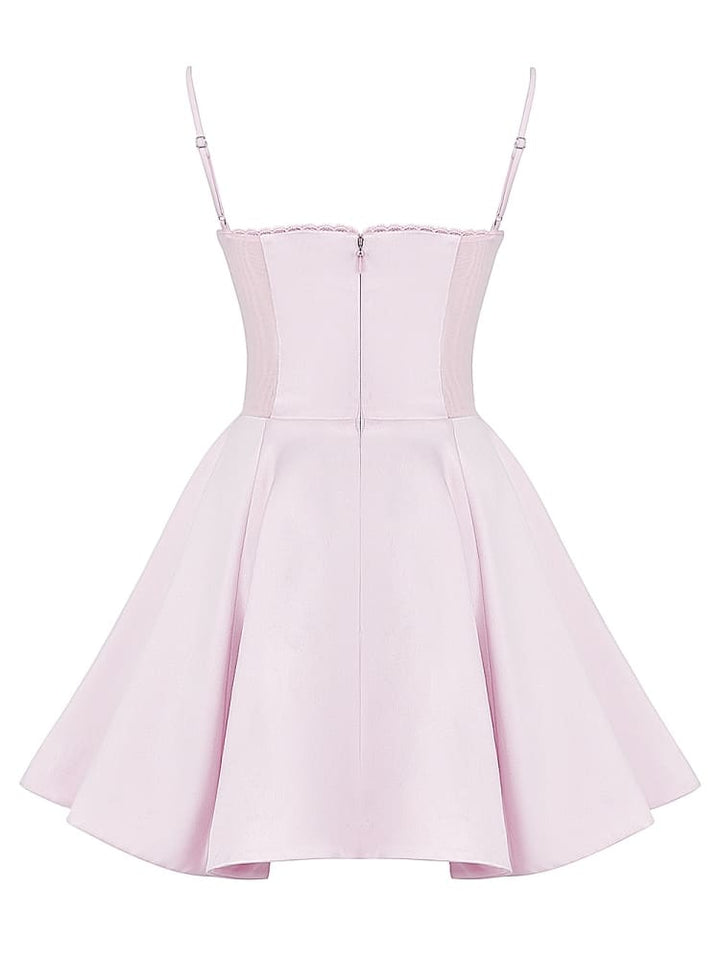 Ballerina roze Tule mini-jurk
